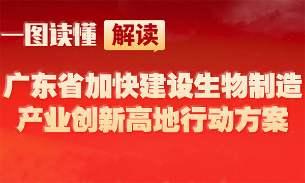 一圖讀懂廣東省加快建設生物制造產業創新高地行動方案